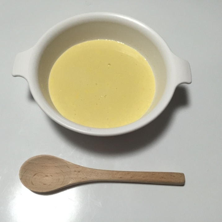 茹でとうもろこしで!コーンスープ